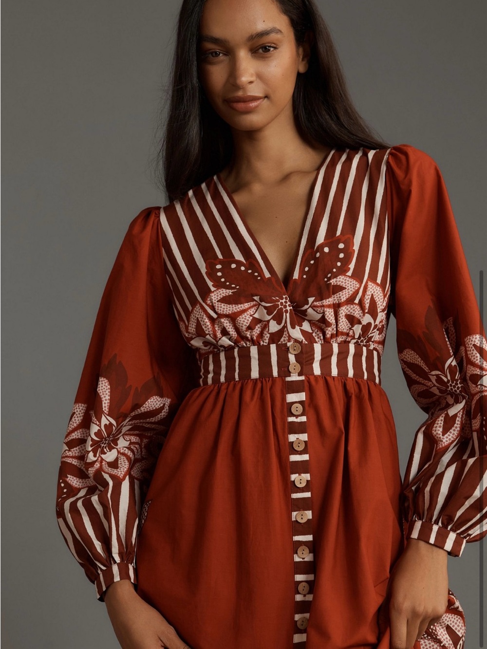 Farm Rio Sleeved Maxi
